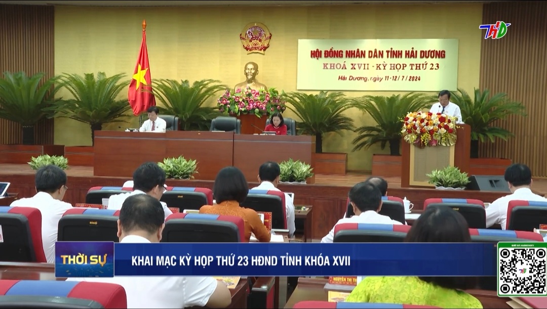 VIDEO: Khai mạc Kỳ họp thứ 23 HĐND tỉnh khóa XVII 